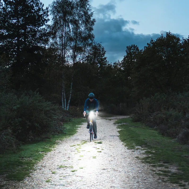 1600 Lumens Mountain Bike Lights With Rear Light