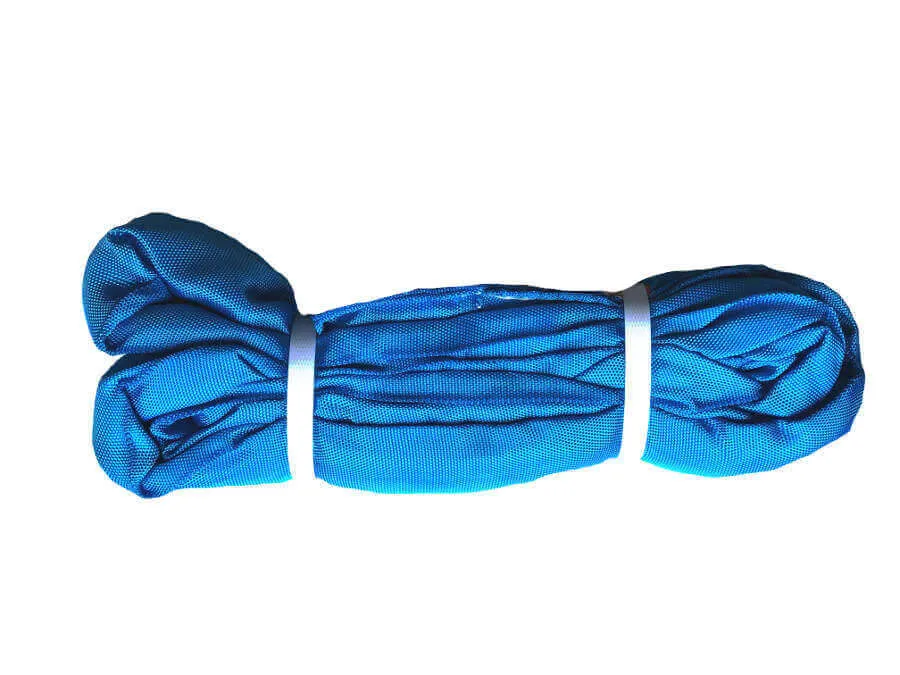 2-Pack:  10' Blue Round Slings Polyester - 21,200 LBS WLL