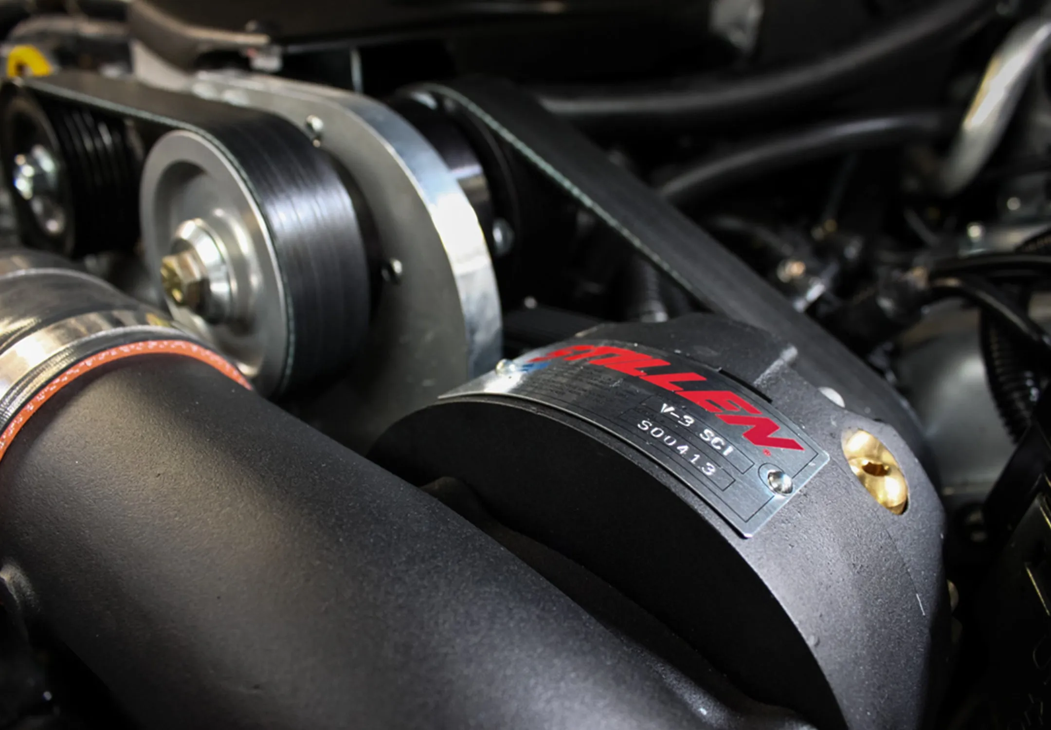 2008-2013 Infiniti G37 Coupe / 2014-2015 Infiniti Q60 Supercharger Tuned System [Black] - 407737B