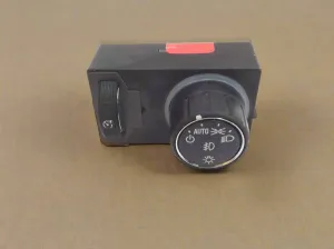 2014-2016 GMC Sierra Headlight / Fog Light Switch With Red Backlight OEM