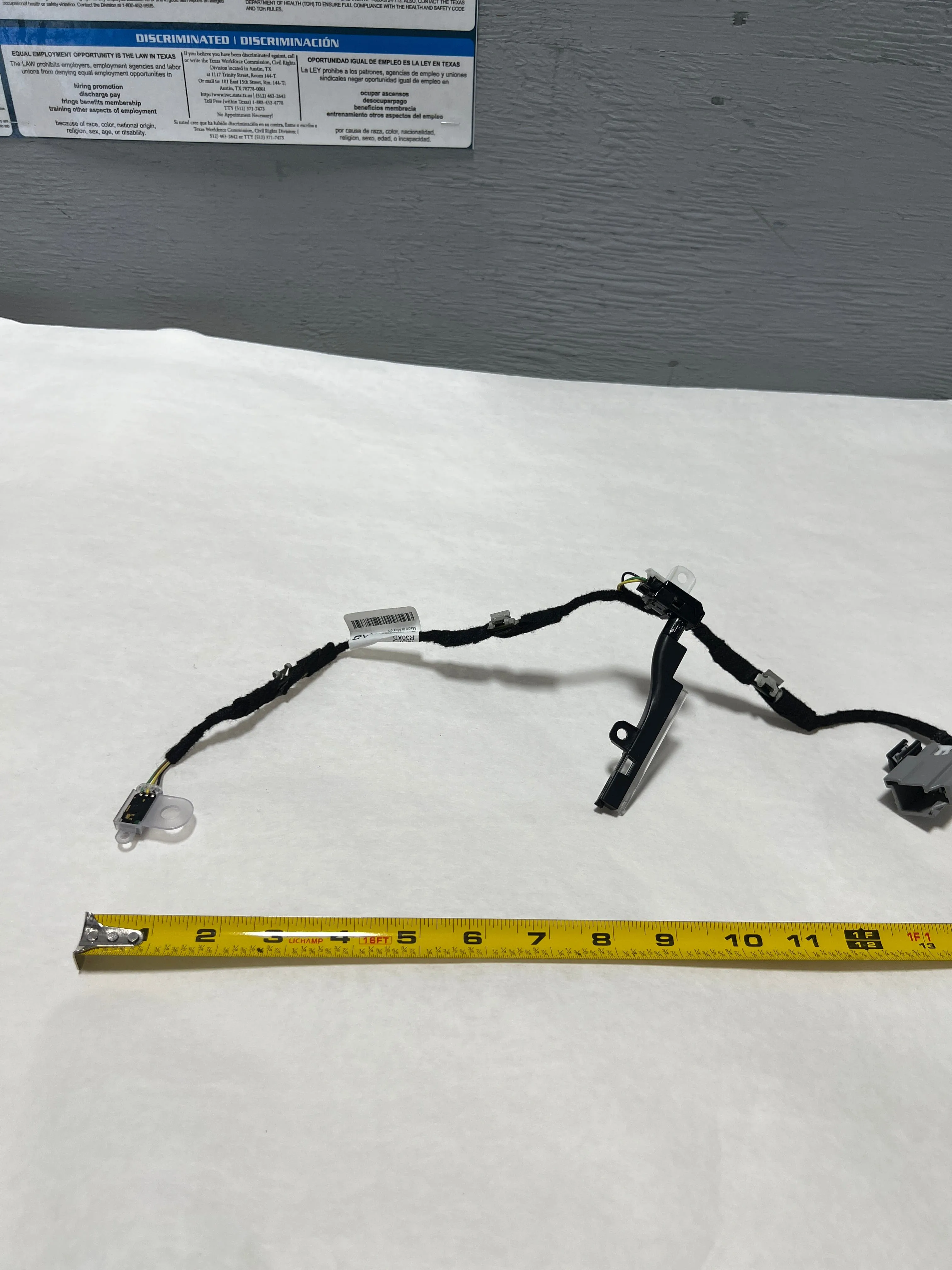 2015-2020 Ford F-150 Crew Cab Driver Side Front Door Ambient Lighting Wire Genuine New