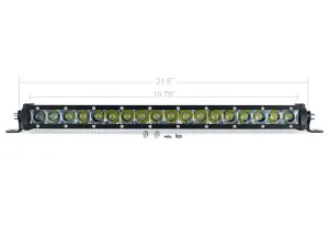 20" Slim Single Row LED Bar