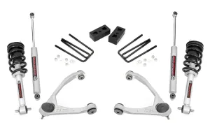 3.5 Inch Lift Kit | Cast Steel | N3 Strut | Chevy/GMC 1500 (14-16) PN# 198.23