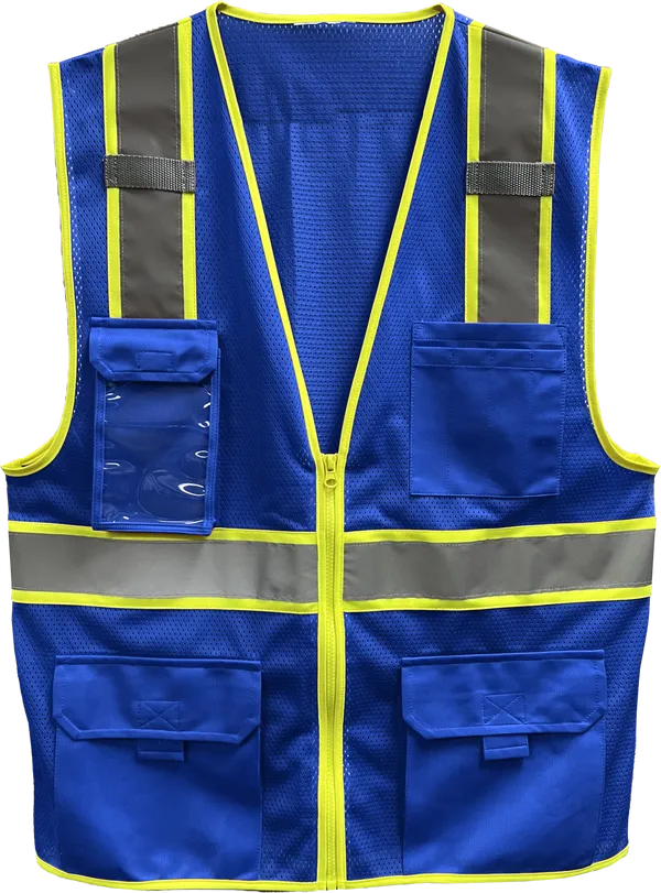 500GTRB Enhanced Visibility Vest - Royal Blue