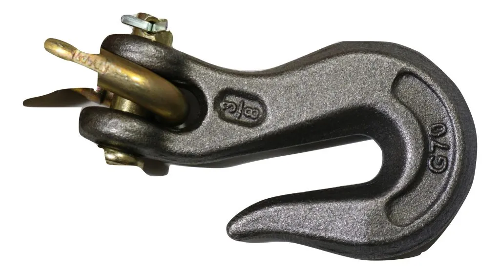 5/16" x 20 Ft Grade 70 Transport Chain w/ Clevis Grab Hooks