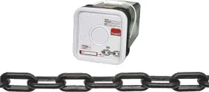 #8 138ft Black Plastic Chain