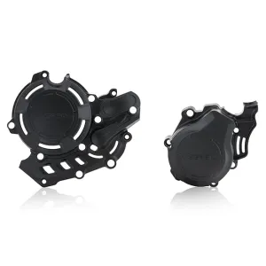 Acerbis X-power Engine Case Cover Kit Black 250/350SXF 23 (25335.090)