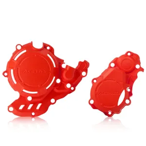 Acerbis X-power Engine Case Cover Kit Red GasGas MC250 21 (23573.110)