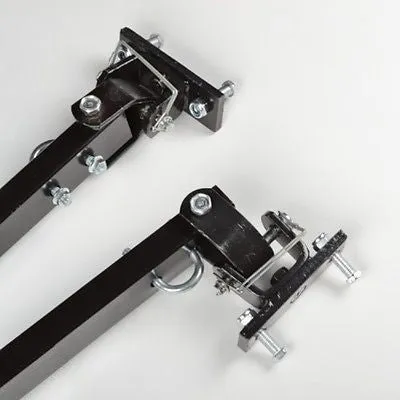 Adjustable Bumper Mount Mounted Bolt On Car Vehicle Towing Tow Bar Attachment