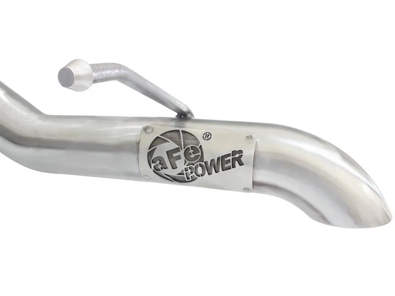 AFE MACH Force-Xp Hi-Tuck Cat-Back Exhaust System: Jeep Wrangler JK 2007 - 2018 (3.6L & 3.8L V6)