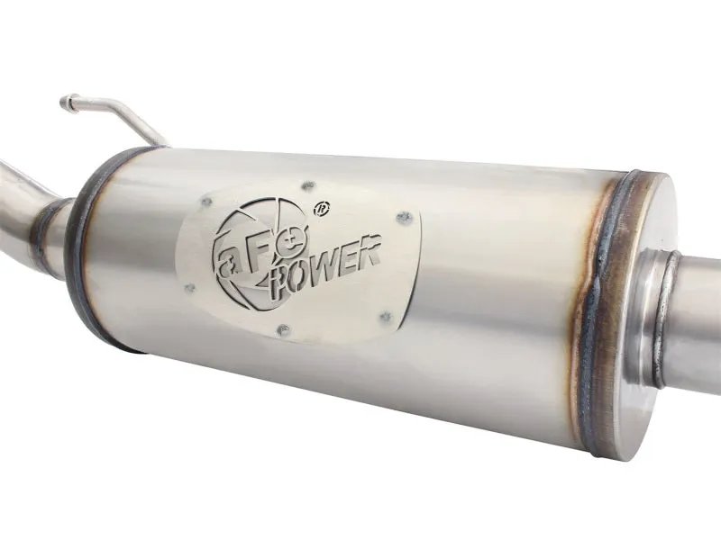 AFE MACH Force-Xp Hi-Tuck Cat-Back Exhaust System: Jeep Wrangler JK 2007 - 2018 (3.6L & 3.8L V6)