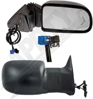 APDTY 066782 Power Mirror Tow Camper Towing Right w/Turn Signal w/Power Extend
