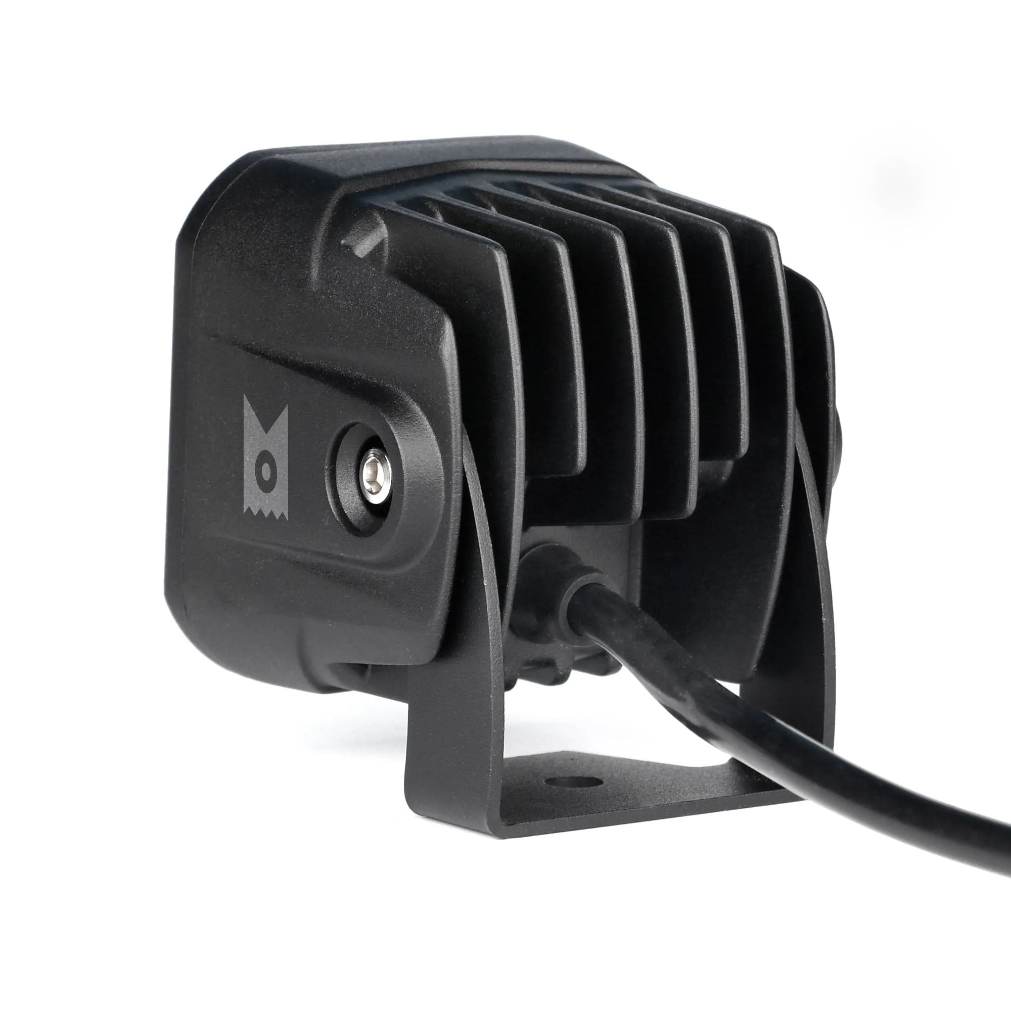 Arc Lighting Concept Series Pod LED Fog Light Assembly - 36 Watts - Yellow Lens - 3 in Square - Surface Mount - Black (Pair)