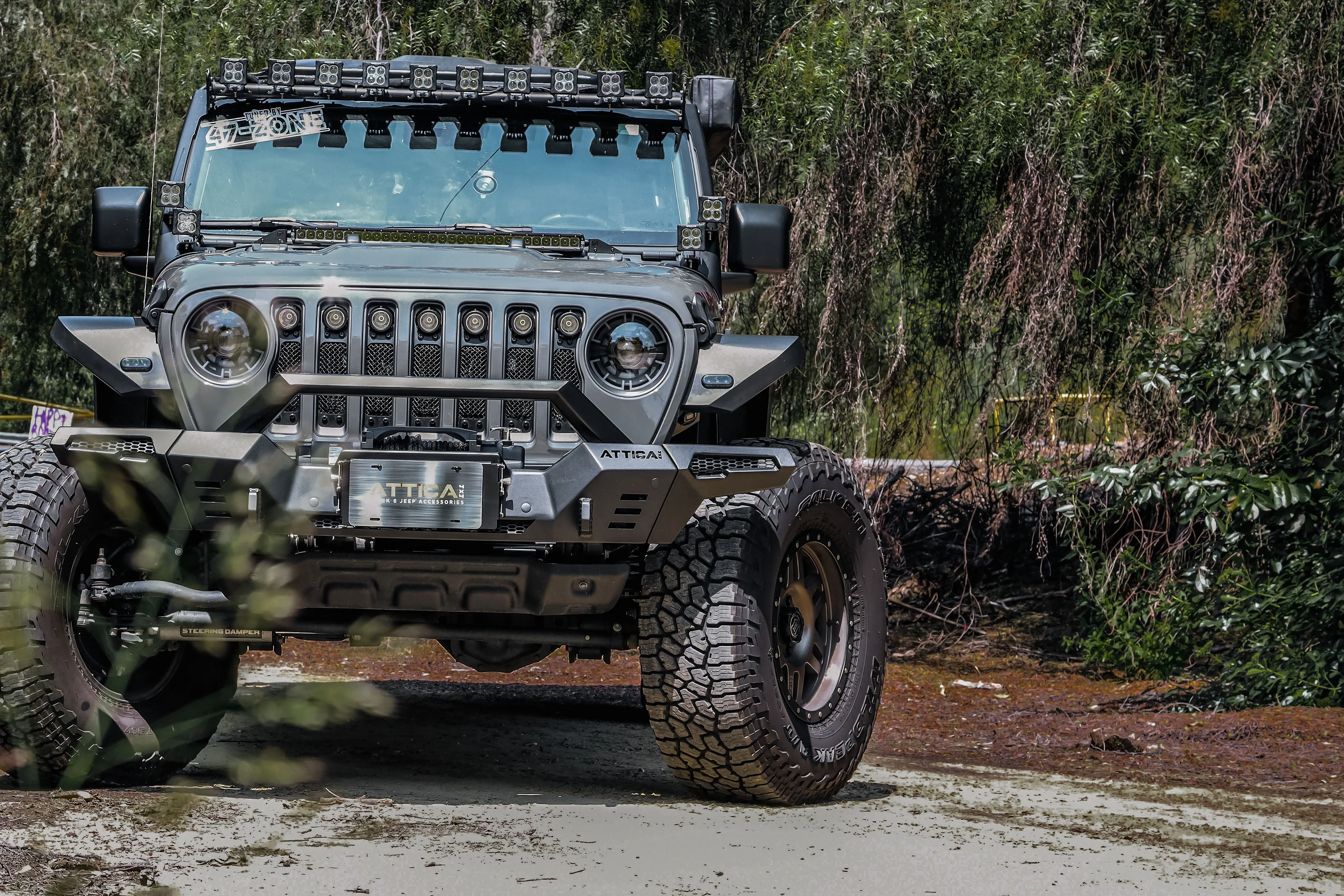 ATTICA 4x4 | Jeep Gladiator JT 2019-2023 Frontier Series Front Bumper