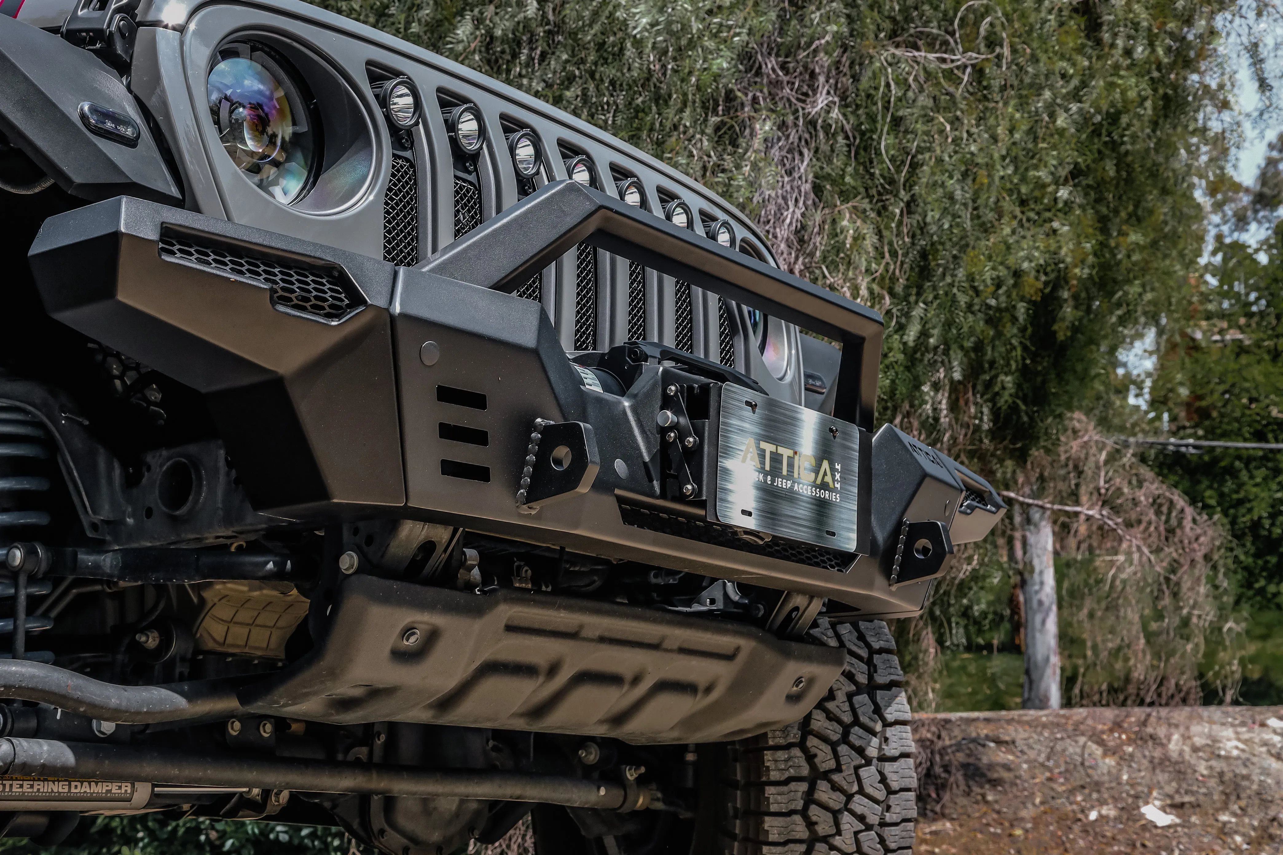 ATTICA 4x4 | Jeep Gladiator JT 2019-2023 Frontier Series Front Bumper