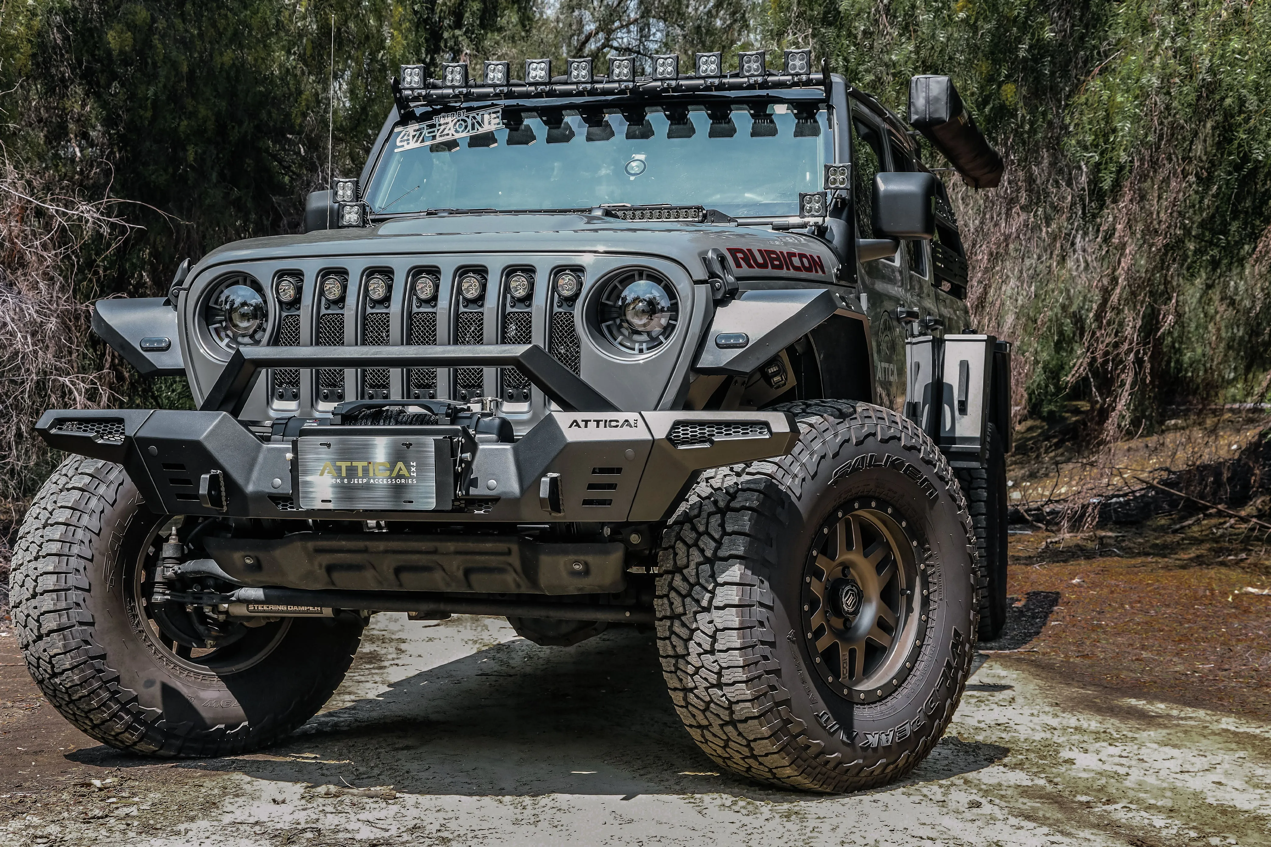 ATTICA 4x4 | Jeep Gladiator JT 2019-2023 Frontier Series Front Bumper
