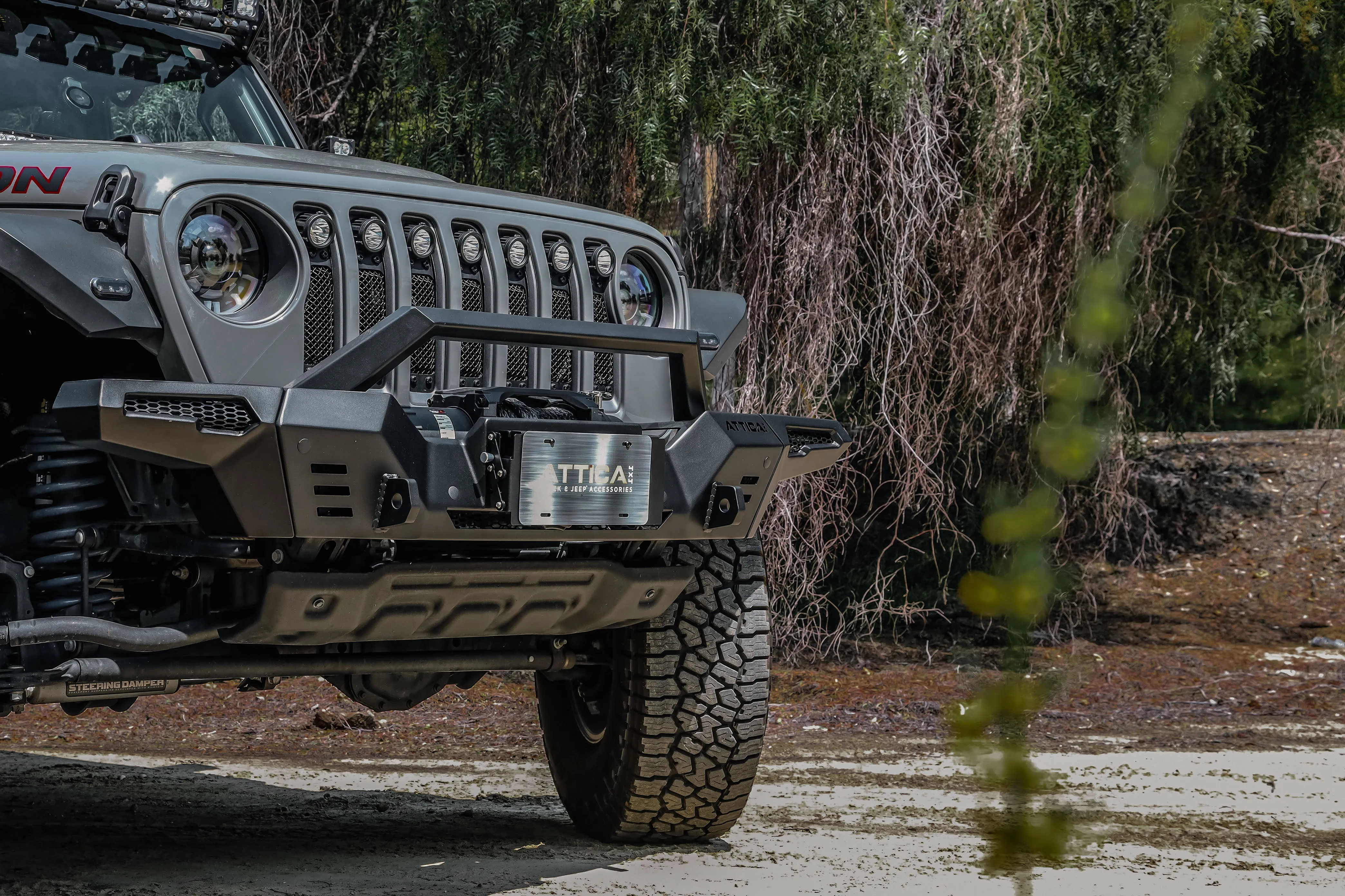 ATTICA 4x4 | Jeep Gladiator JT 2019-2023 Frontier Series Front Bumper