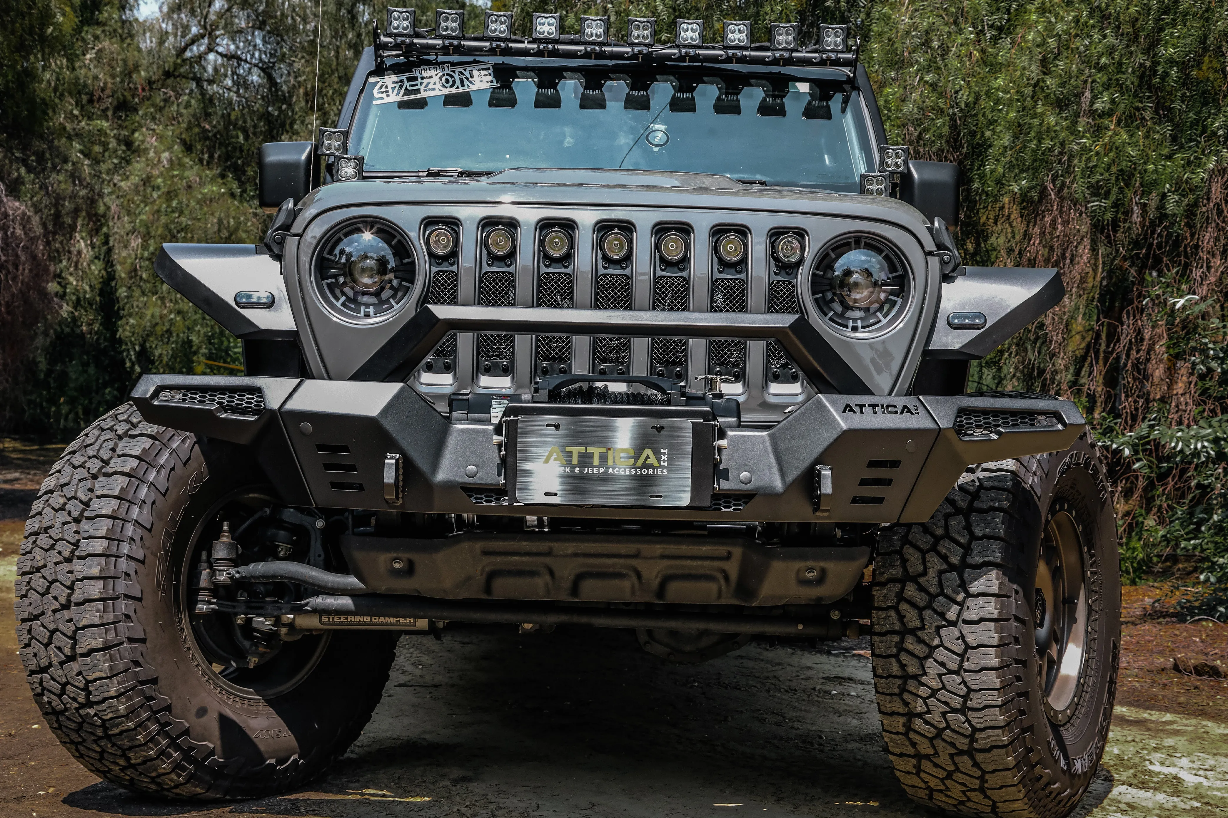 ATTICA 4x4 | Jeep Gladiator JT 2019-2023 Frontier Series Front Bumper