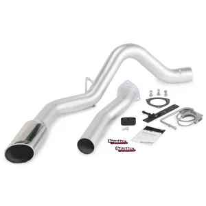 Banks Power 47784 Monster Exhaust System; Single; S/S-Chrome Tip-07-10 Chevy 6.6L LMM; ECSB-CCLB