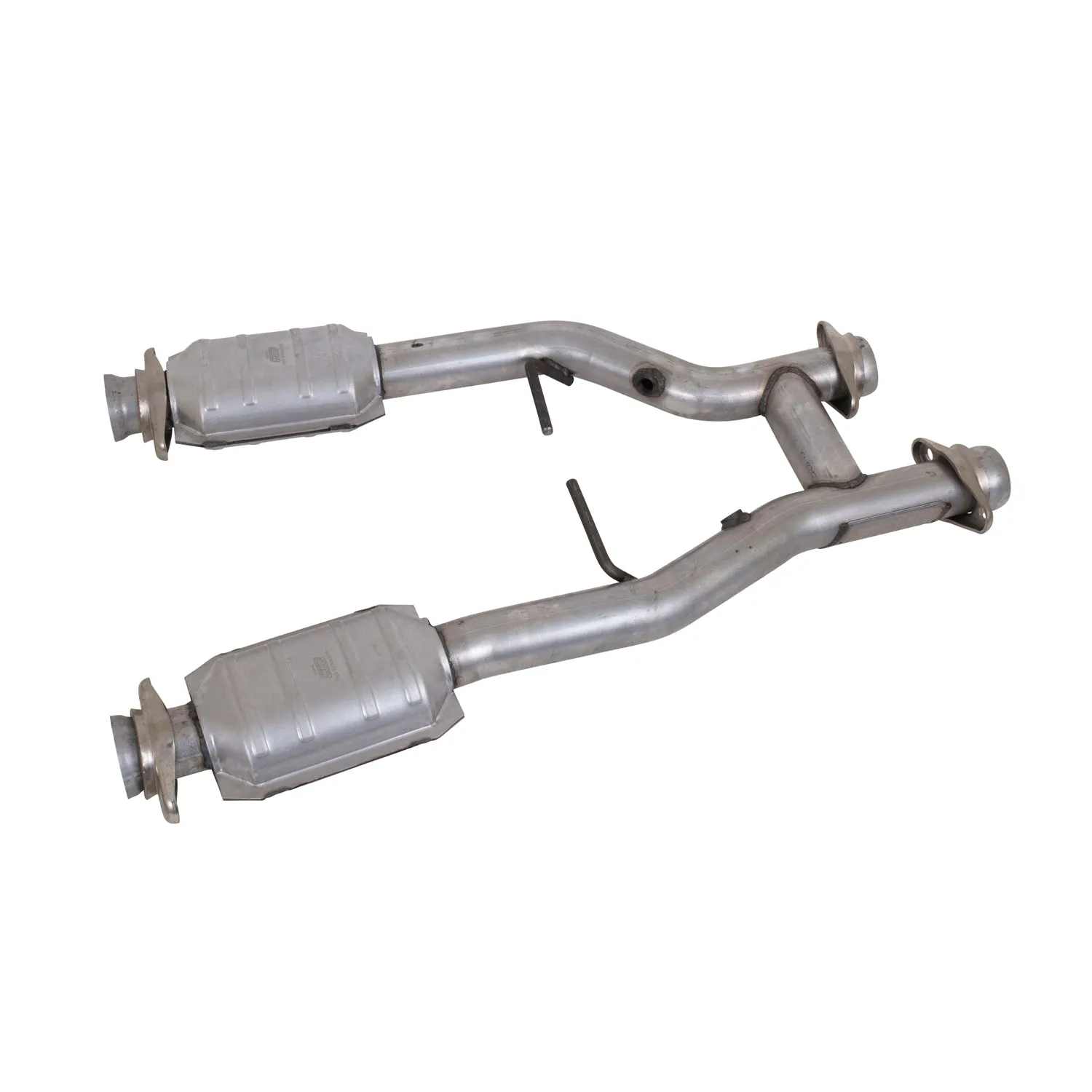 BBK Performance Parts 1538 1996-2004 MUSTANG GT/COBRA/MACH 1 2.5 SHORT MID H PIPE W/CONVERTERS