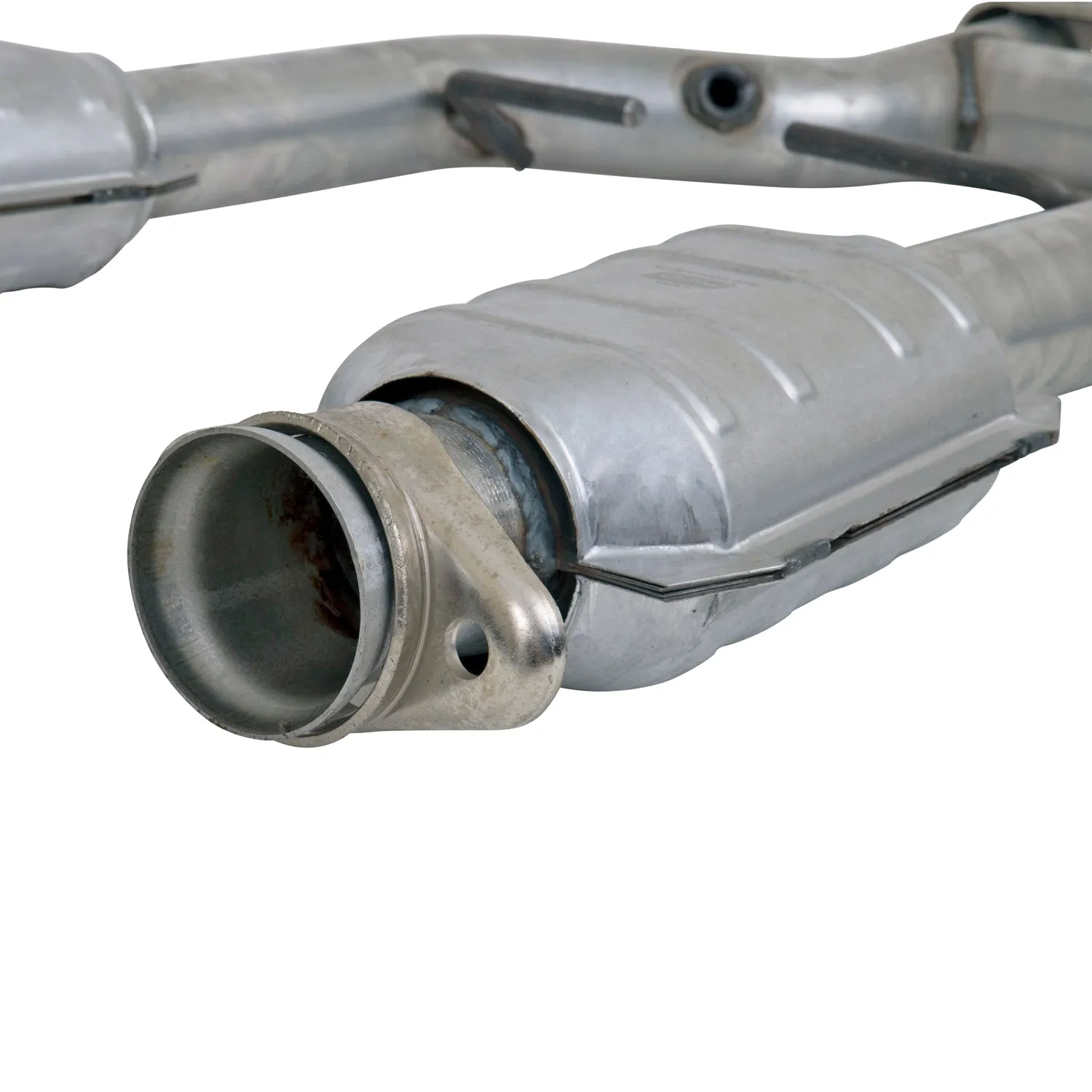 BBK Performance Parts 1538 1996-2004 MUSTANG GT/COBRA/MACH 1 2.5 SHORT MID H PIPE W/CONVERTERS