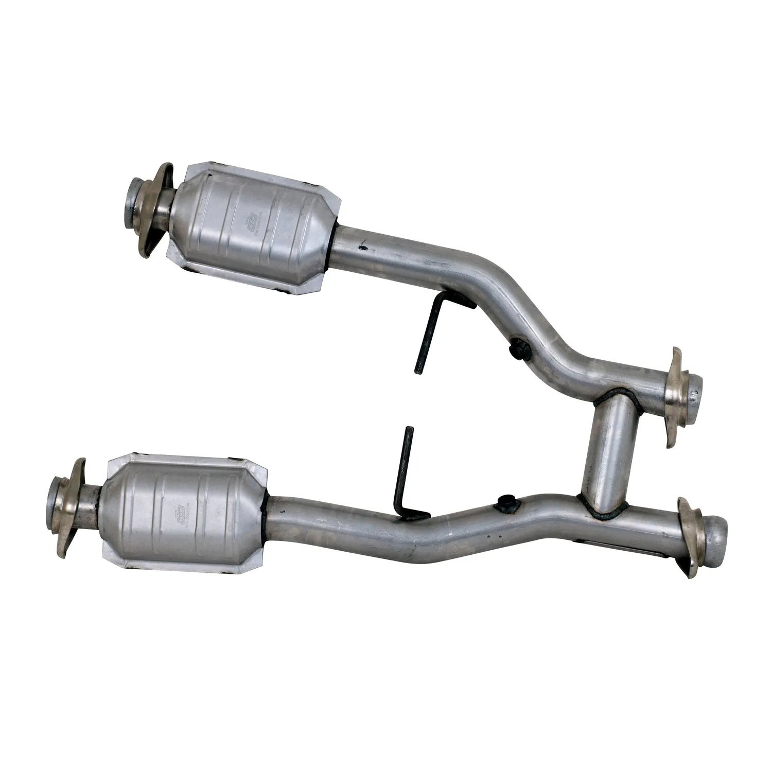 BBK Performance Parts 1538 1996-2004 MUSTANG GT/COBRA/MACH 1 2.5 SHORT MID H PIPE W/CONVERTERS