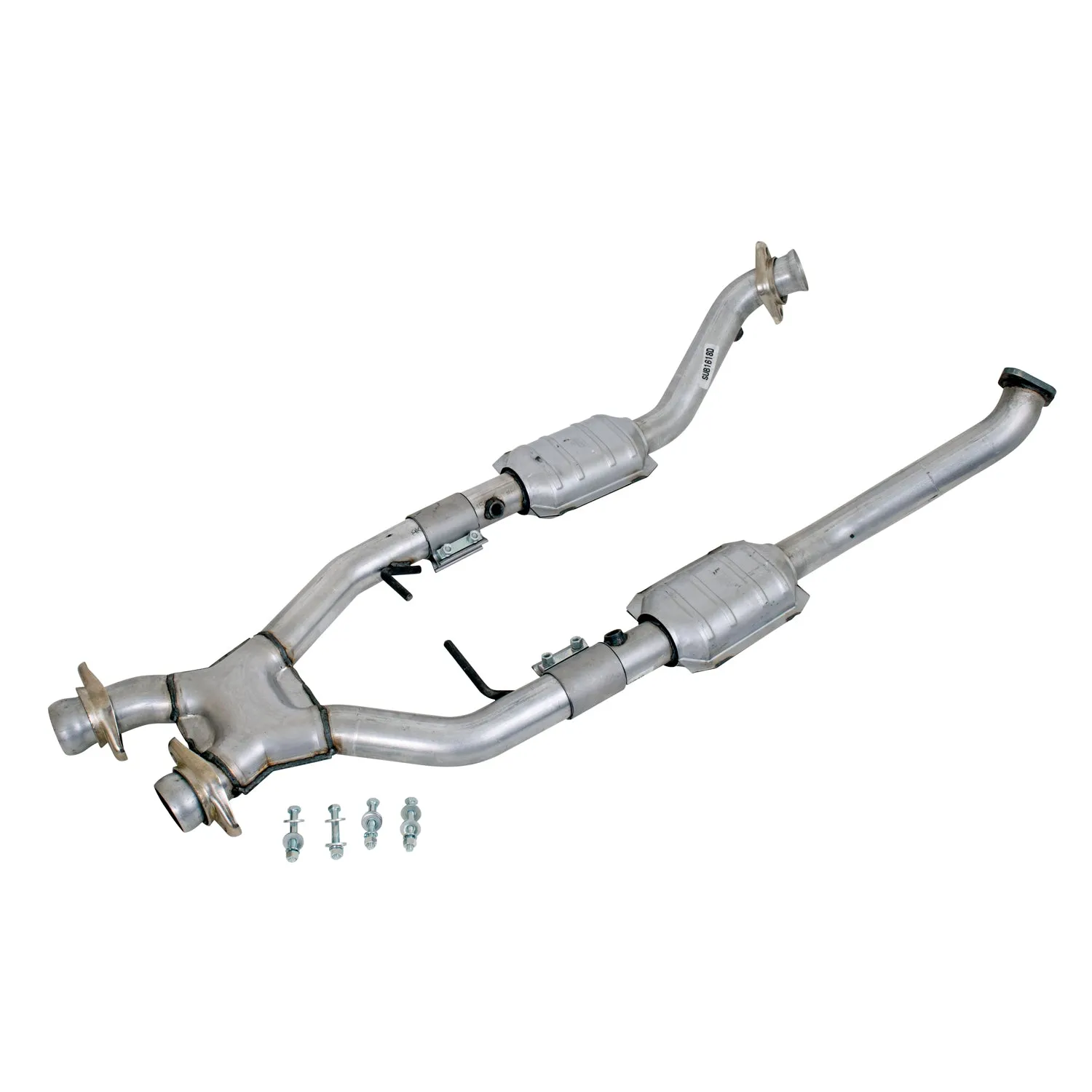 BBK Performance Parts 1618 1996-1998 MUSTANG COBRA 4.6L 4V 2.5 FULL X PIPE W/CONVERTERS