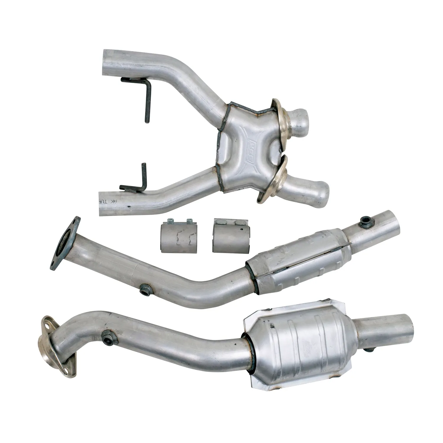 BBK Performance Parts 1618 1996-1998 MUSTANG COBRA 4.6L 4V 2.5 FULL X PIPE W/CONVERTERS