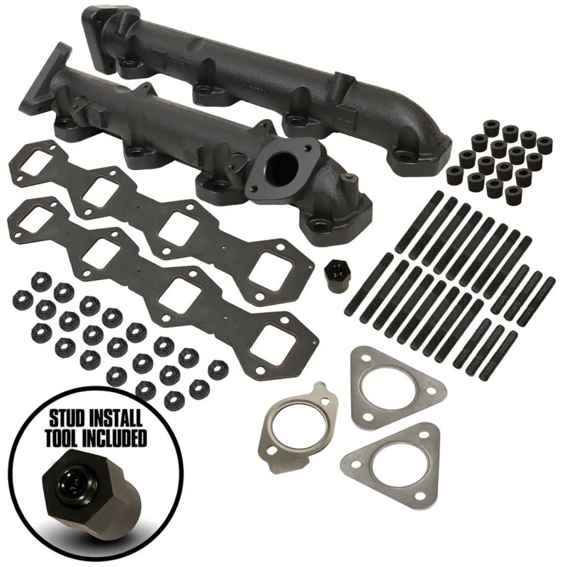 BD Diesel Exhaust Manifold Kit - Ford 2011-2014 F250/F350/F450/F550 6.7L PowerStroke 1043007