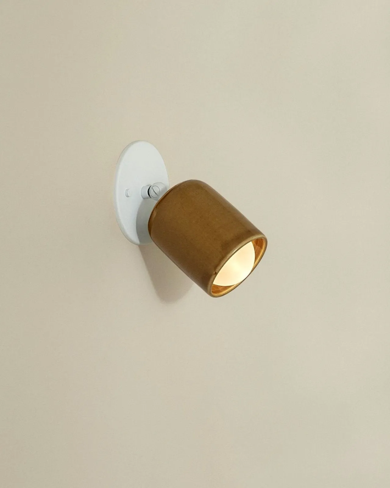 Ceramic Short Extended Wall Light | Terra