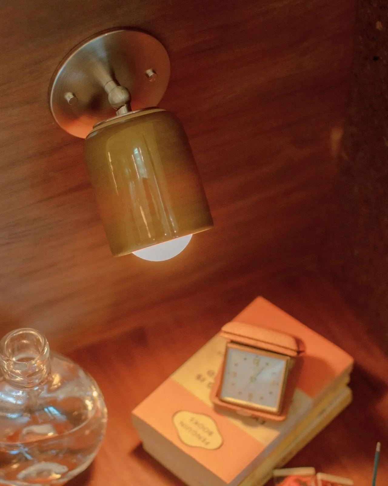 Ceramic Short Extended Wall Light | Terra