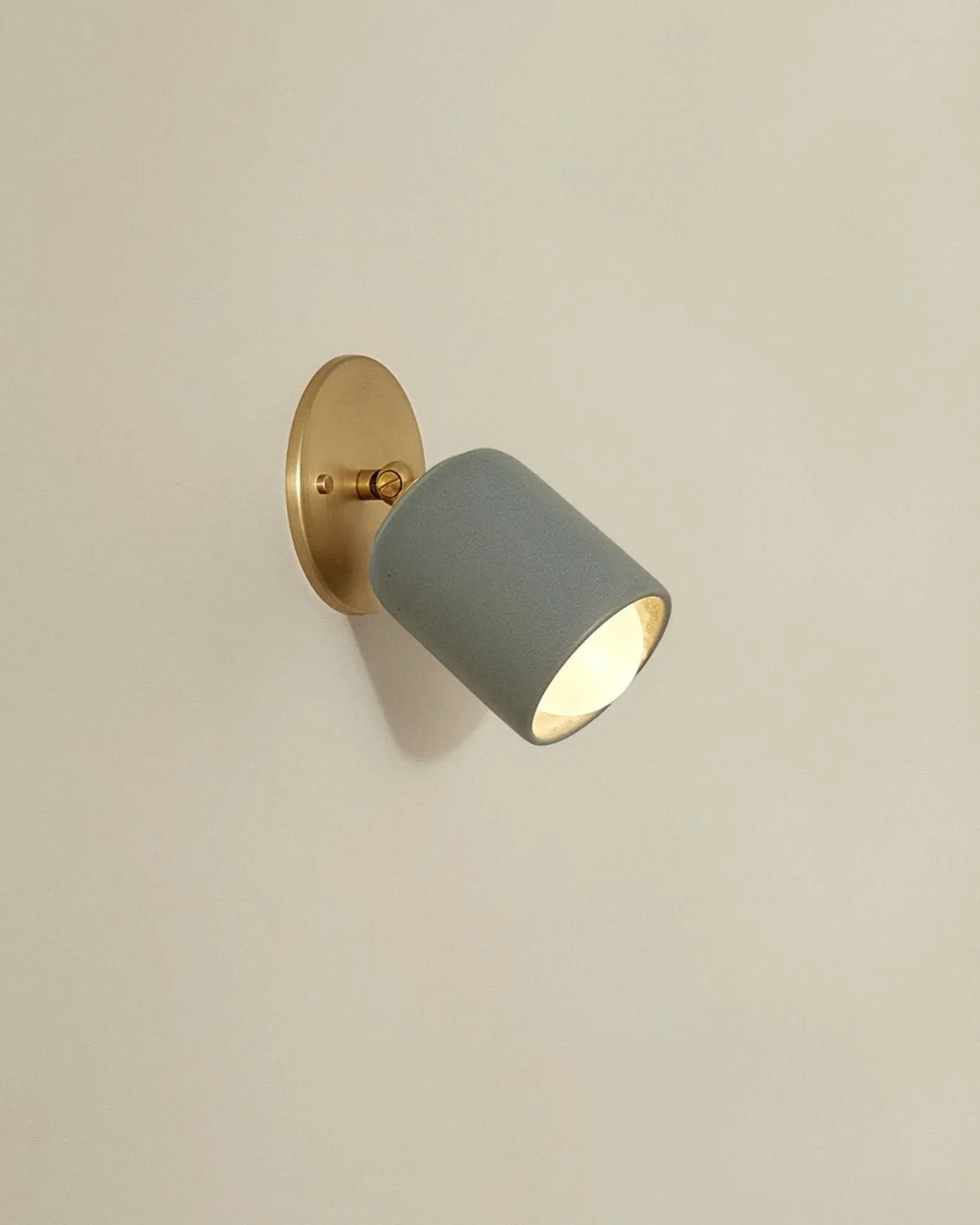 Ceramic Short Extended Wall Light | Terra