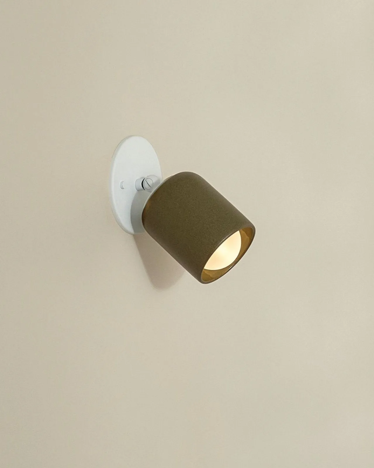 Ceramic Short Extended Wall Light | Terra
