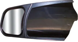 Cipa USA 11301 Custom Towing Mirror; LH(Driver) Side; Will Not Fit Mirror w/Turn Signal;