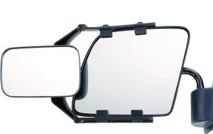 Cipa USA 11952 Universal Towing Mirror; Fits Mirrors 7 - 10 in. Tall; Left Or Right;
