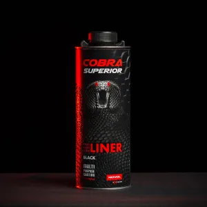 COBRA BEDLINER SUPERIOR BLACK - 600ml