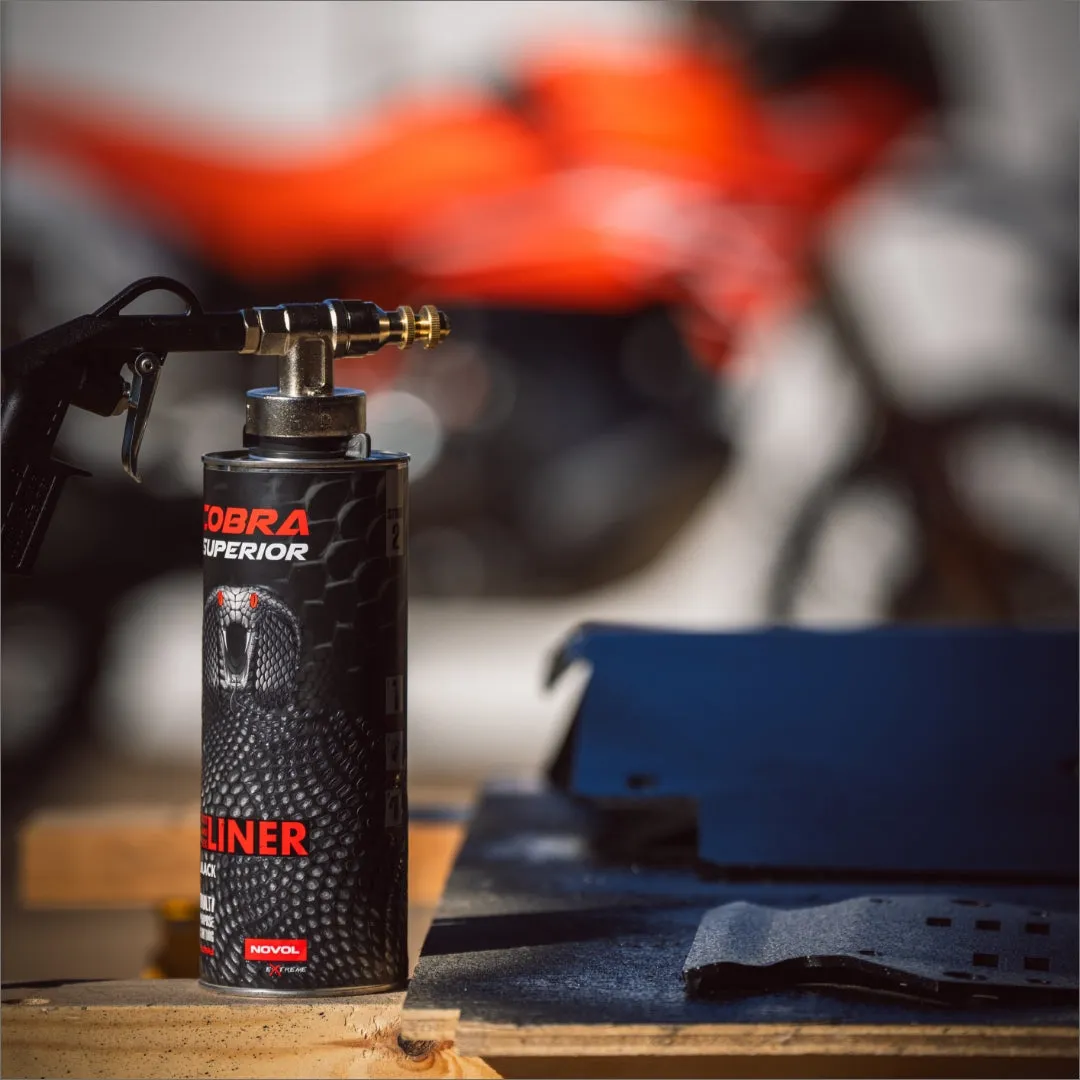 COBRA BEDLINER SUPERIOR BLACK - 600ml