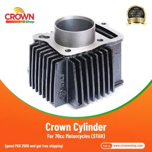 Crown Cylinder 78cc for 70cc Motorcycles (STAR)