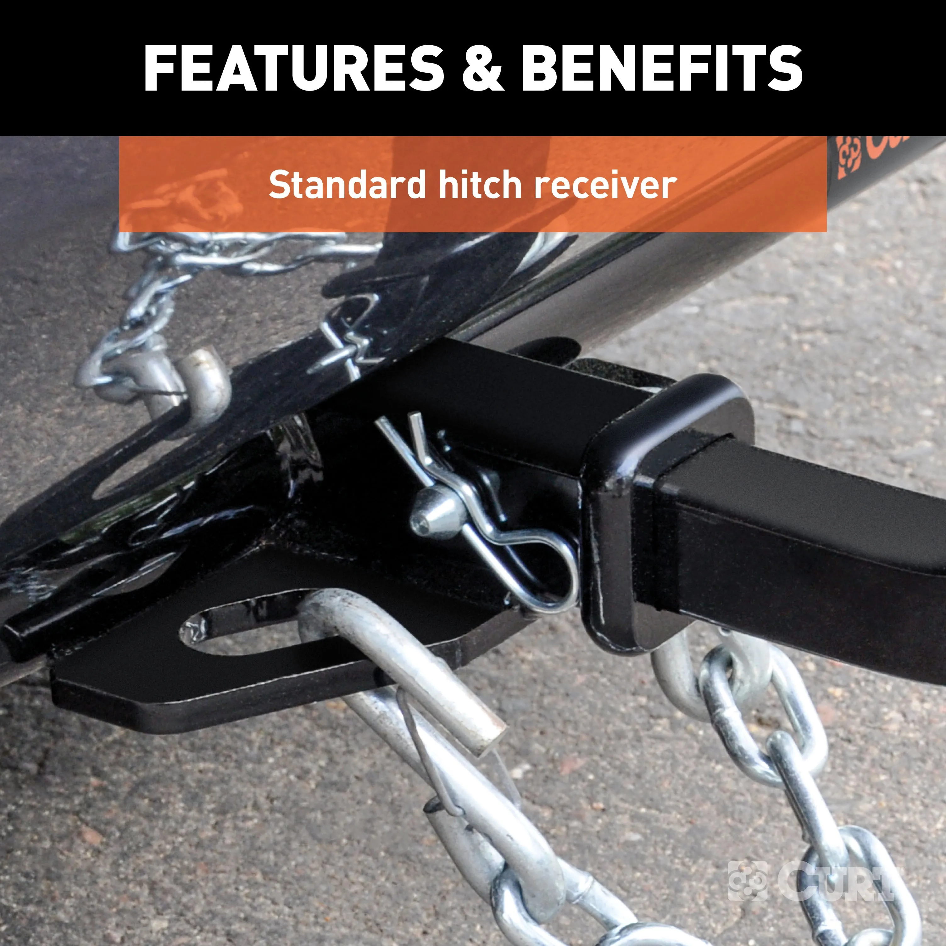 CURT 122913 Class 2 Hitch; 1-1/4in. Mount; Select Equinox; Terrain; Torrent; Vue