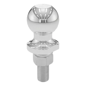 CURT 40063 1-7/8in. Trailer Ball (3/4in. x 2-1/8in. Shank; 2;000 lbs.; Chrome; Packaged)