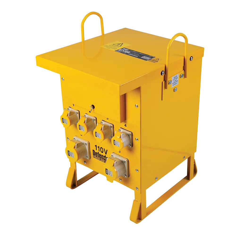 Defender 10kVA Single Phase Transformer 16A / 32A - 110V