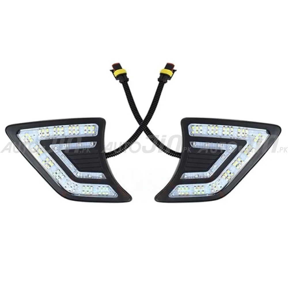Dlaa Toyota Hilux Vigo Champ 2011-14 DRL Fog Lamps TY527LED