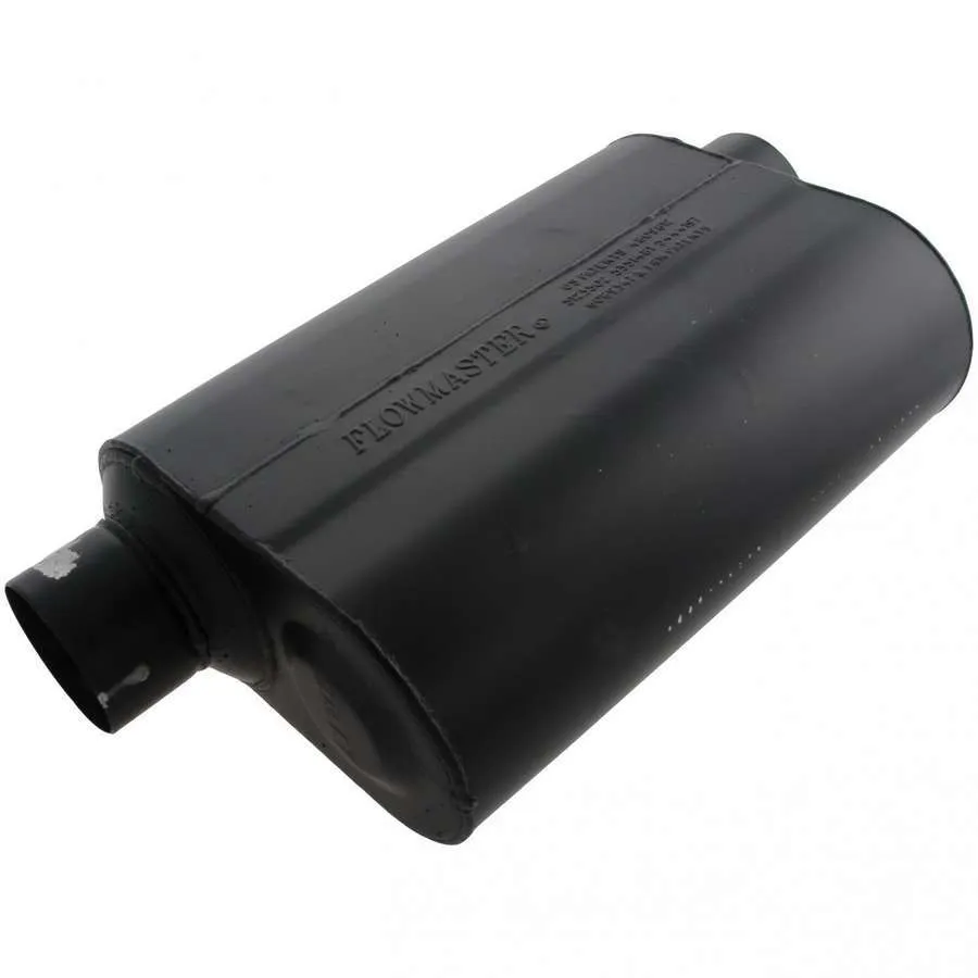 Flowmaster Super 40 Delta Flow Muffler - 3" Offset - Inlet / Same Side Offset Outlet