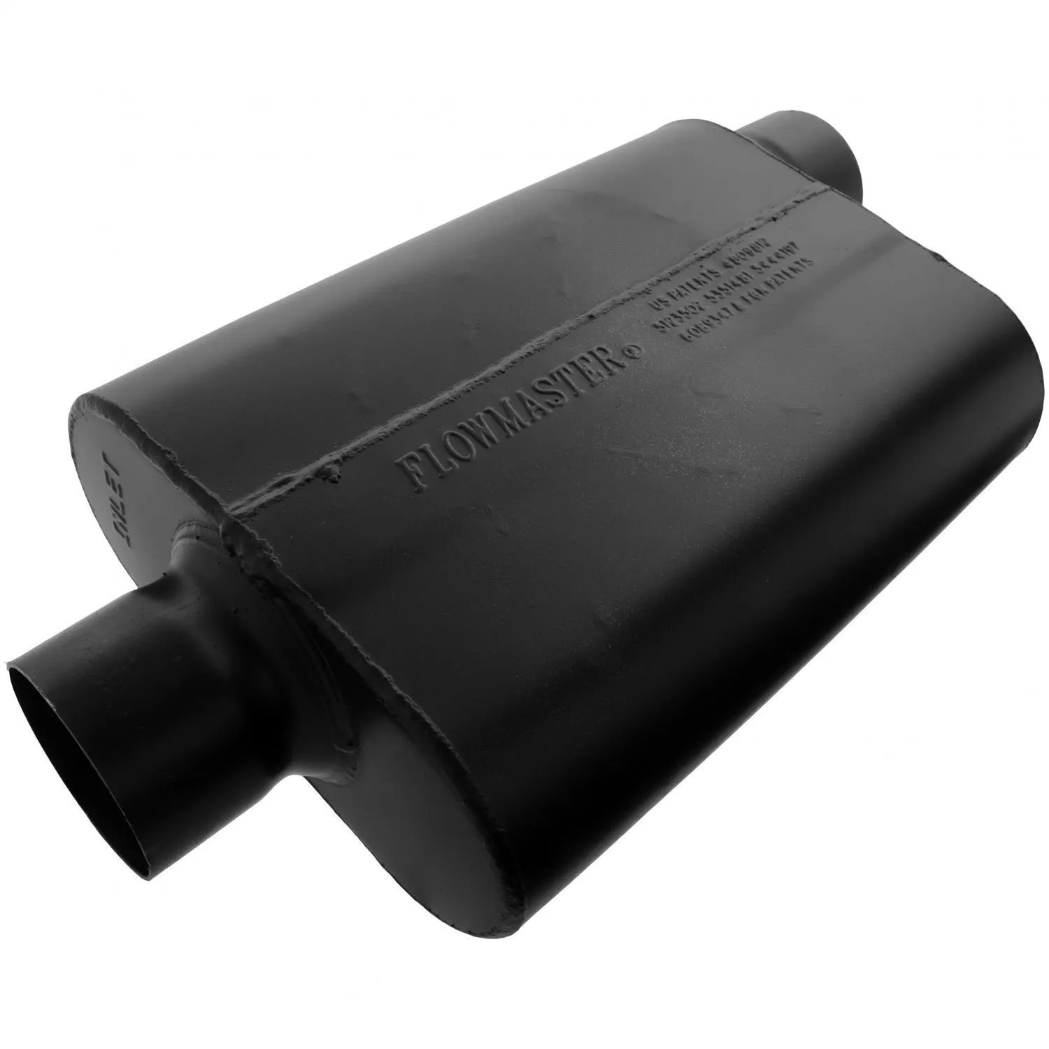 Flowmaster Super 44 Delta Flow Muffler - 3" Center Inlet / Offset Outlet