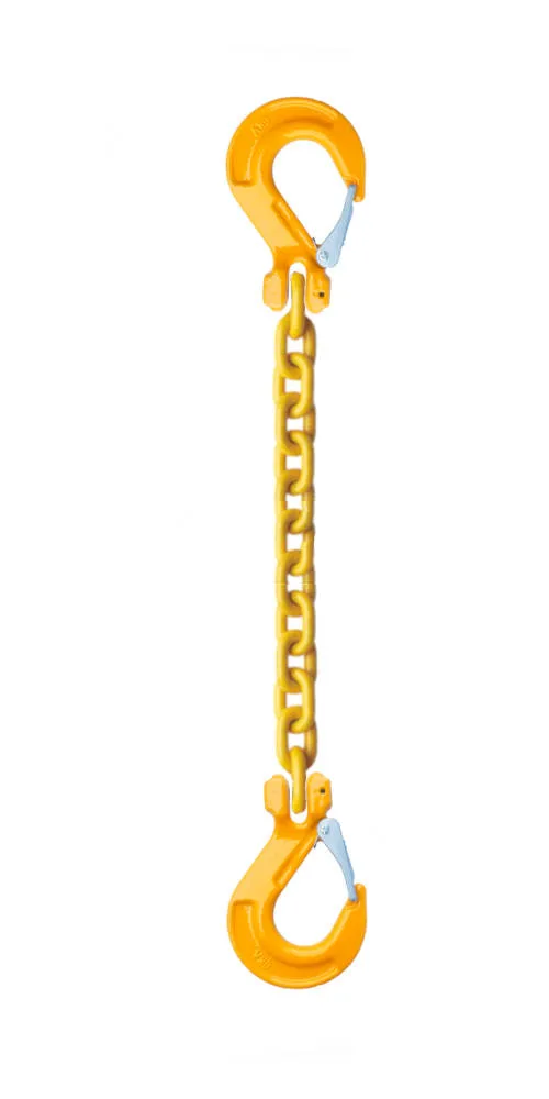 Grade 80 SSS Single Leg Chain Sling - Sling Hooks Both Ends