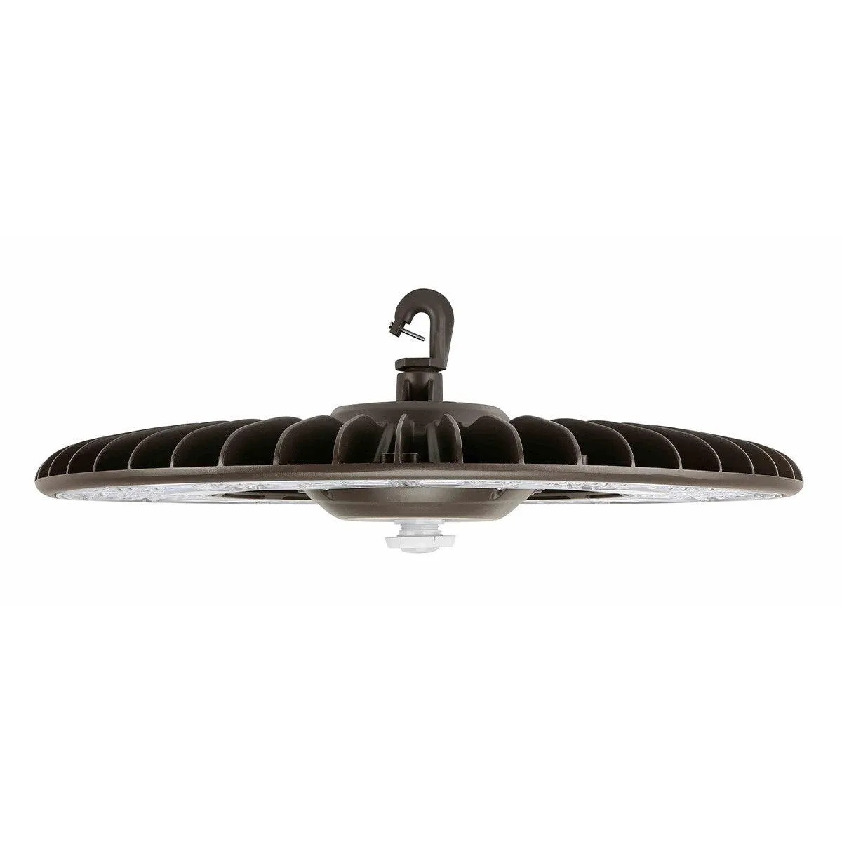 Industrial Round High Bay LED Light, 340 Watts Adjustable, 62000 Lumens, 5000K, 347/480V