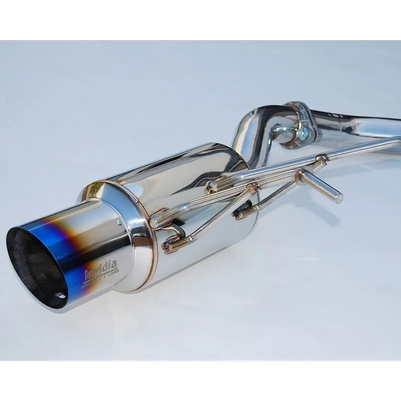 Invidia N1 Exhaust Mazda Miata ND (2015-2023) GT Catback w/ Blue Burnt Titanium Tip