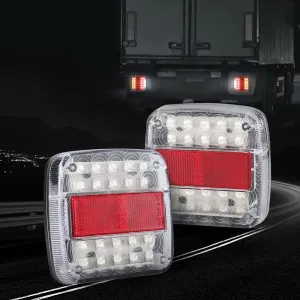 IP68 Waterproof LED Tail Lights Set for Truck, Ute, Trailer - Giantz