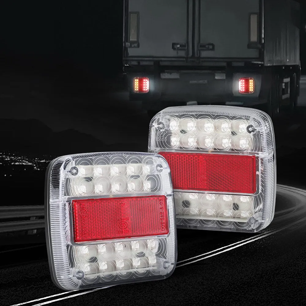 IP68 Waterproof LED Tail Lights Set for Truck, Ute, Trailer - Giantz