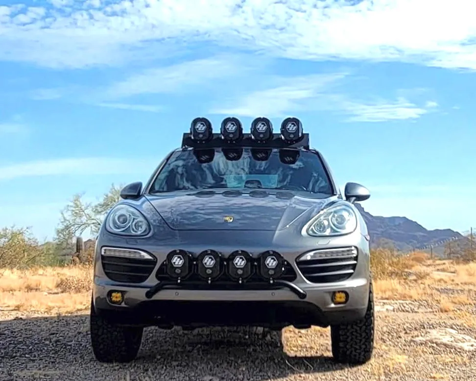 LIGHT BAR (PARKING SENSOR COMPATIBLE/BOLT ON) - CAYENNE/TOUAREG